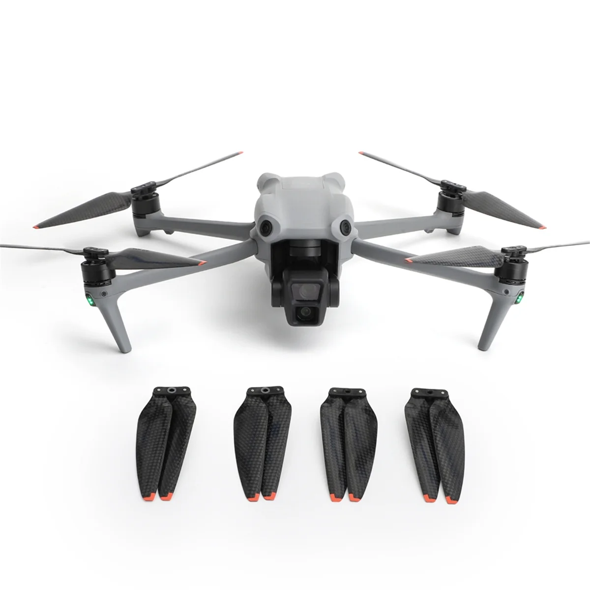 For AIR 3 Carbon Fiber Propeller 8747F Propeller Blade Quick Release High Strength Portable Drone Wing Accessories,4PCS