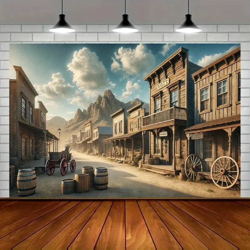 tapecaria-frontier-da-cidade-ocidental-old-west-adventurewall-decoracao-pano-de-fundo-quarto-decoracao-de-casa
