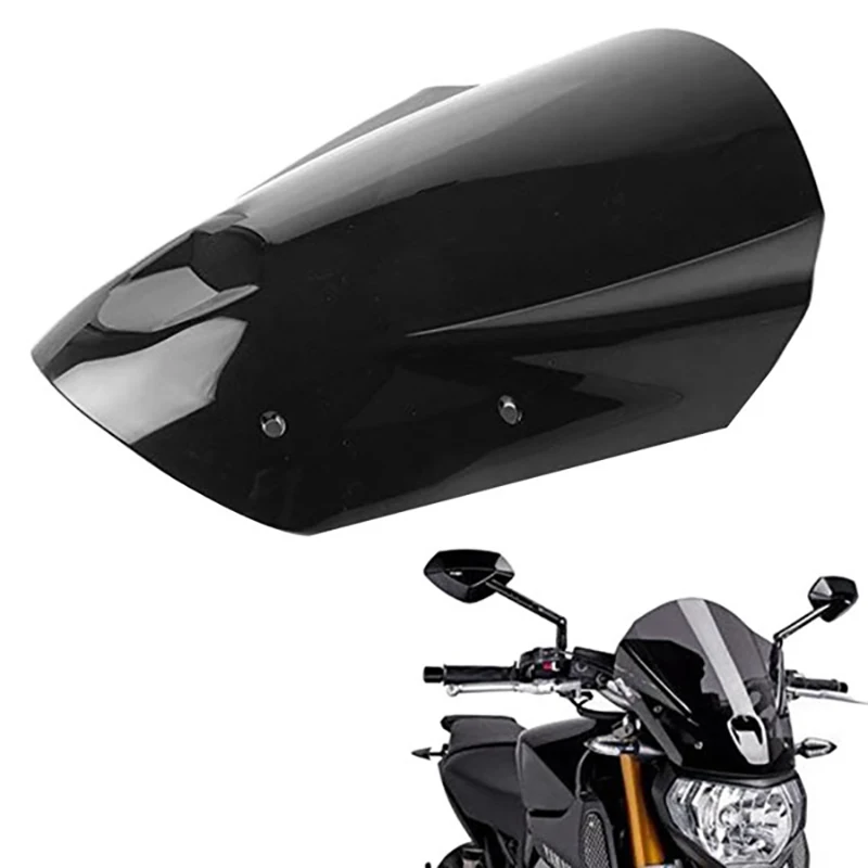 Motorcycle Windshield Windscreen With Mounting Bracket Screws For Yamaha MT-09 FZ-09 FZ MT 09 2013 2014 2015 2016