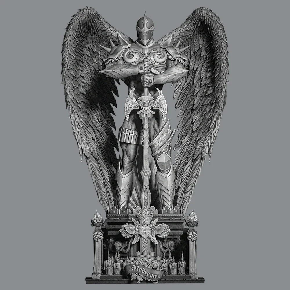 

Фигурка Redeemer 1:16, миниатюрная фигурка, комплект модели из смолы, неокрашенная пластиковая модель, комплект A789