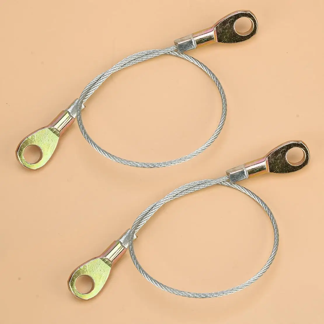 

2Pcs Tailgate Cable Hooks Fit For Kawasaki Mule 600 610 4X4 610 4x4 XC