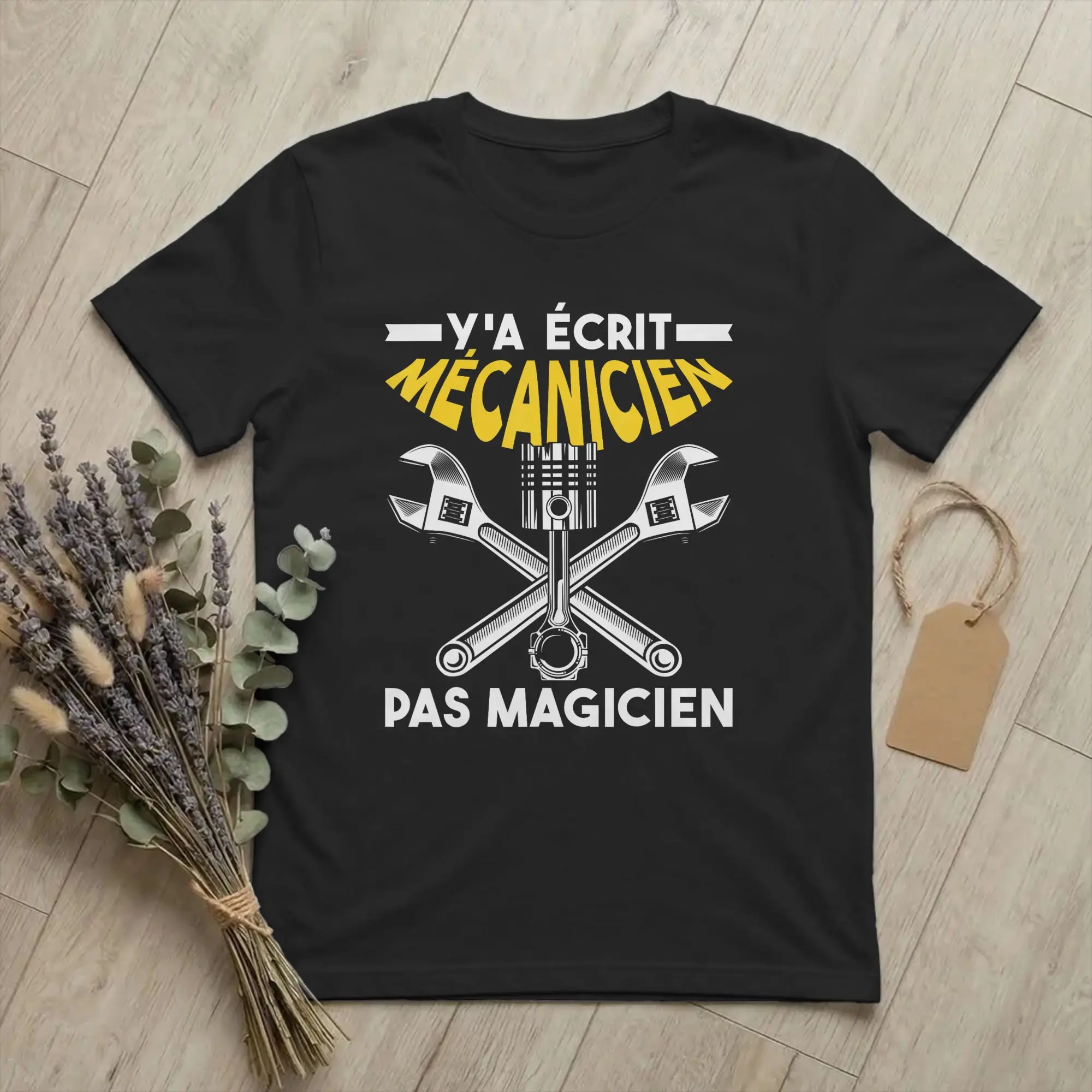 T-Shirts pour hommes, un mécanicien, pas un magicien, t-shirt en coton génial, à manches courtes, humoristique, pour ingénieur, col rond, vêtements d'été
