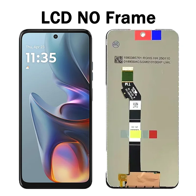 Wyświetlacz LCD 6,67 cala z ekranem dotykowym i digitizerem do Motorola Moto G05 XT2523-2, zamiennik LCD do Moto E15 XT2523-6 — zdjęcie produktu 5