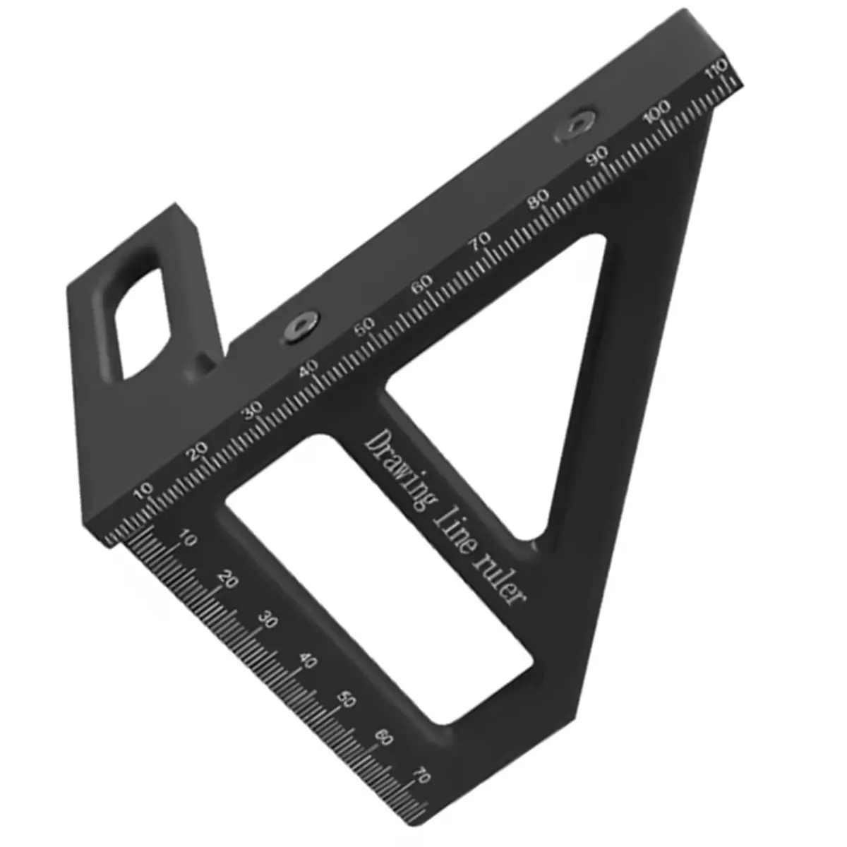 ~！【Best Seller】Carpenter Square Woodworking Square Protractor Miter Triangle Ruler 3D Multi Angle 45/90 Degree Layout Measuring