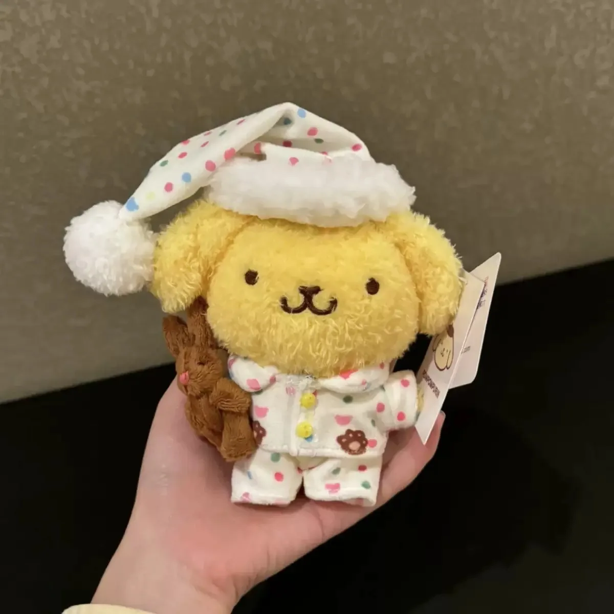 Pom Pom Purin Sanrio Wearing A Crown The Little Prince Different Costumes Plush Stuff Toy Schoolbag Pendant Birthday Gift Friend view 6