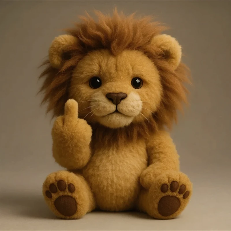 جديد الاصبع الوسطى الكرتون الحيوان مكتب تمثال الحلي مكتب المنزل موضوع حفلة طاولة بار المزاج الديكور الدعائم هدية الملحقات