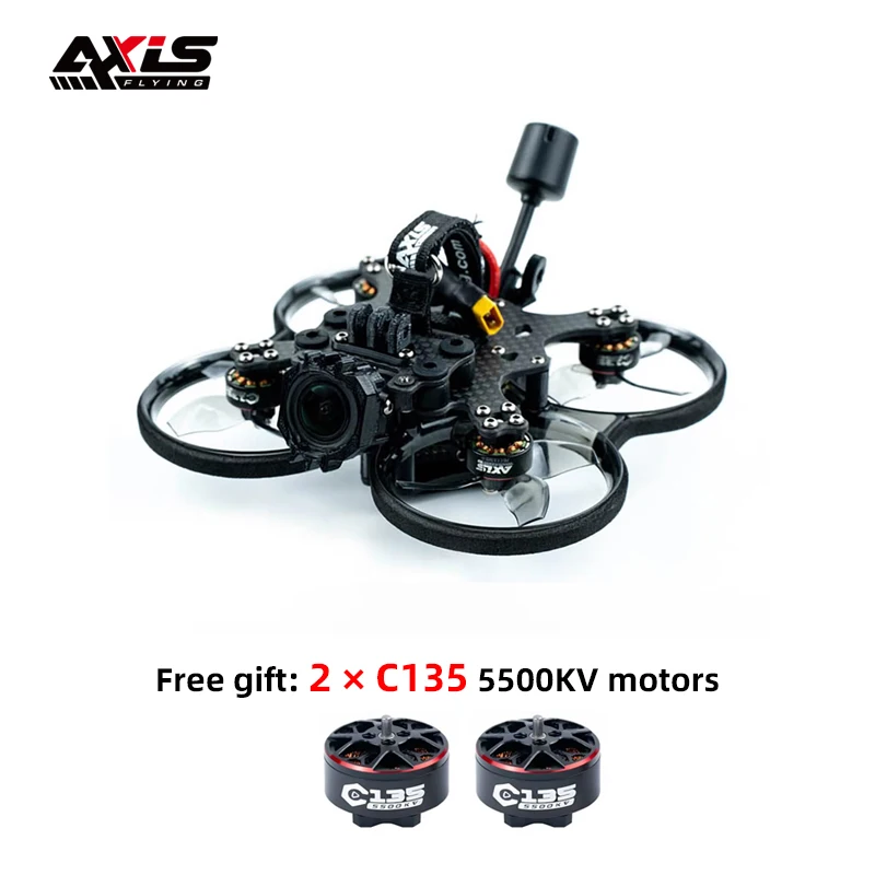 Axisflying Cineon C20 V2 2-calowy dron Cinewhoop FPV Dron Cinematyczny z GPS DJI O3 BNF - 4S/6S