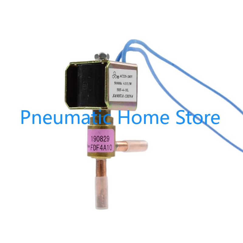 SANHUA FDF-2A FDF-4A FDF-6A FDF-8A Normally Closed Ice Maker Electromagnetic Valve 2 Way Defrosting Solenoid Valve