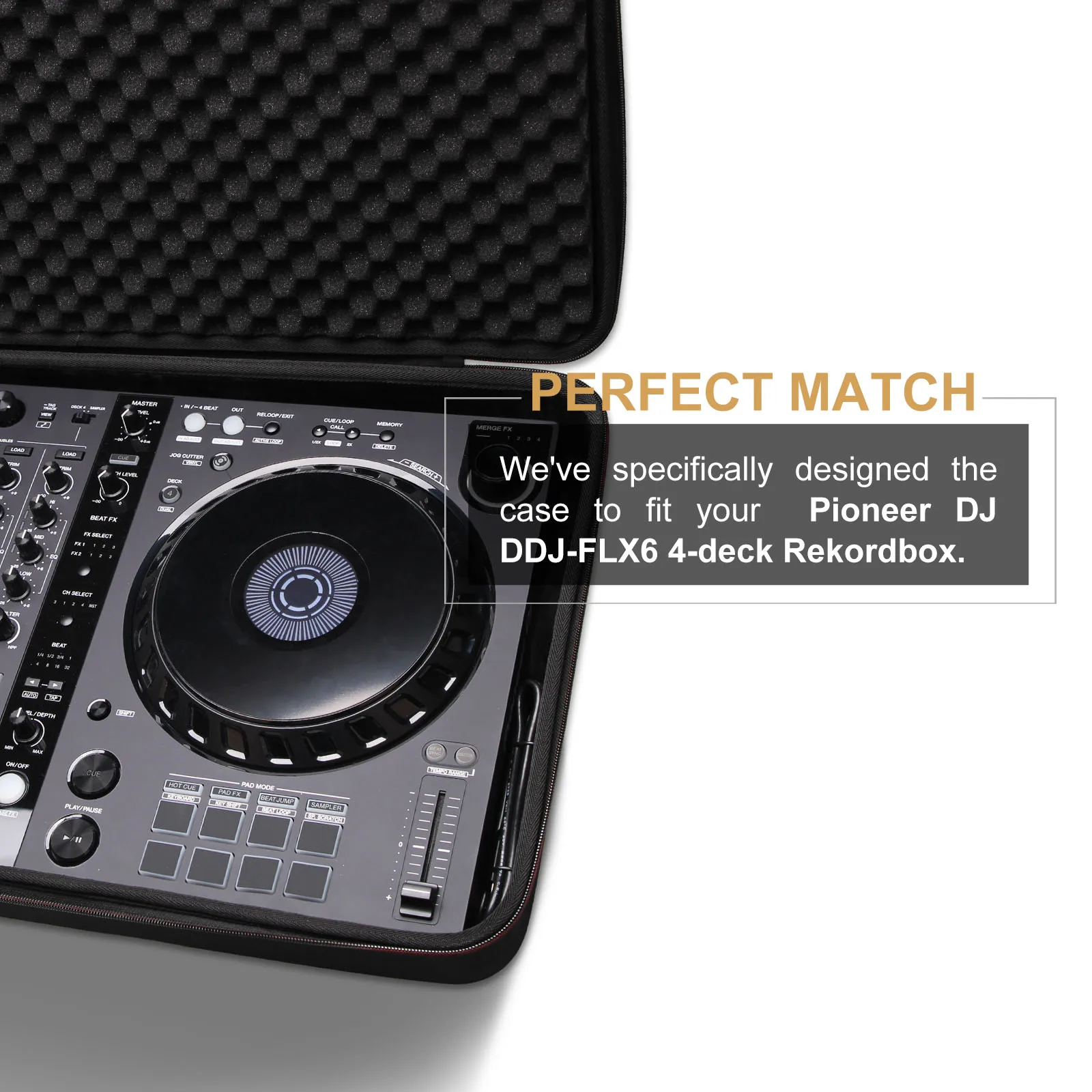 إيفا الحالات الصعبة ل بايونير DJ DDJ FLX6 4 سطح Rekordbox/Serato DJ تحكم واقية تحمل حقيبة التخزين (فقط كيس)