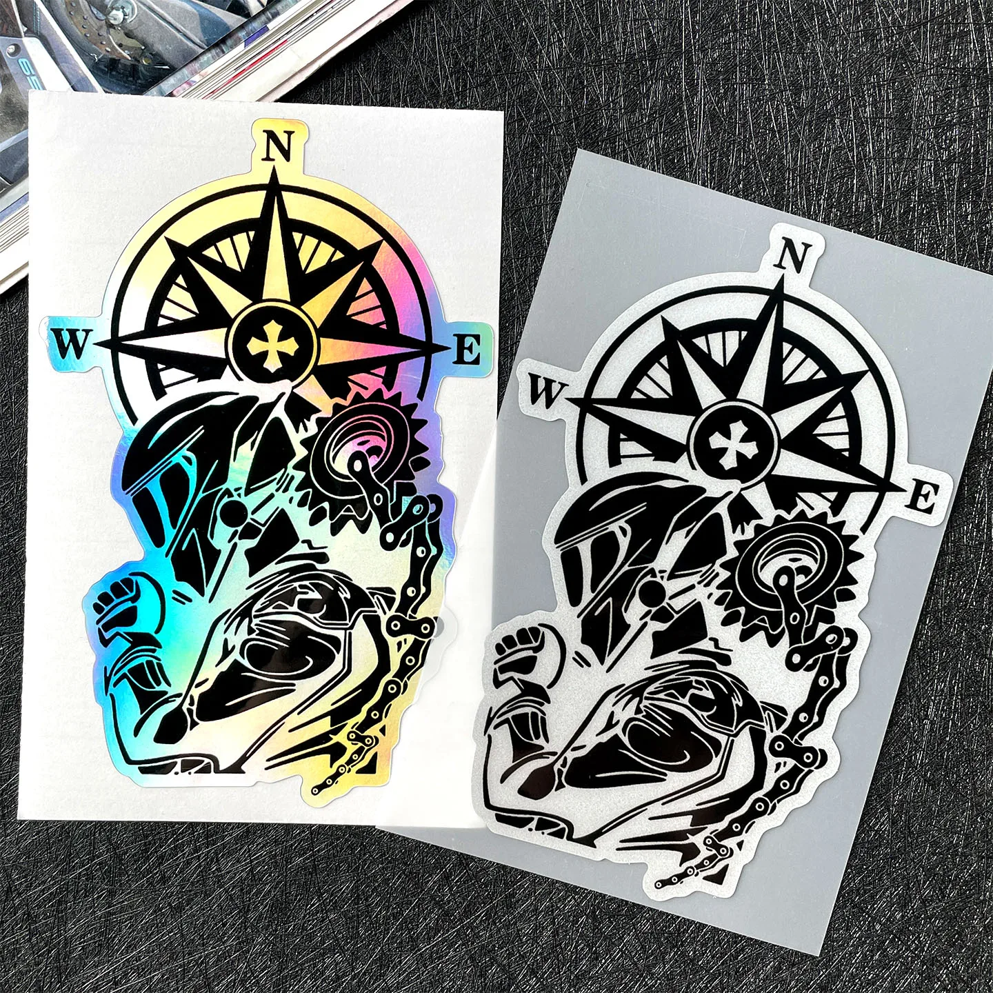 Prayer Motorcycle Sticker Waterproof Rear Windscreen for Motorcycles Universal Vinyl Decal for Motorcycle Bodywork Accessories