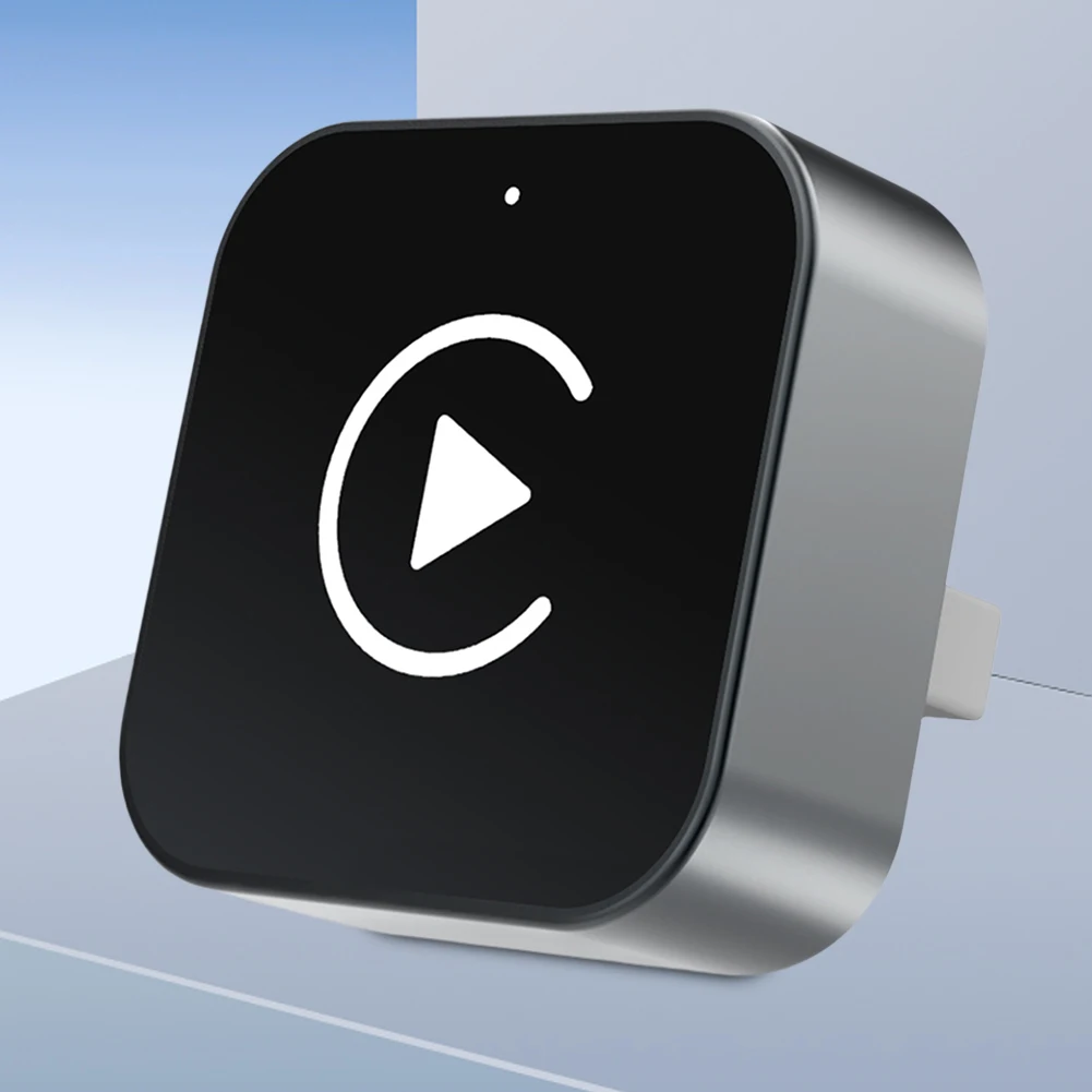 2 in 1 Wireless CarPlay Android Auto Adapter Plug & Play Convert Wired to Wireless Dongle AI Smart Box for Factory Wired Cars