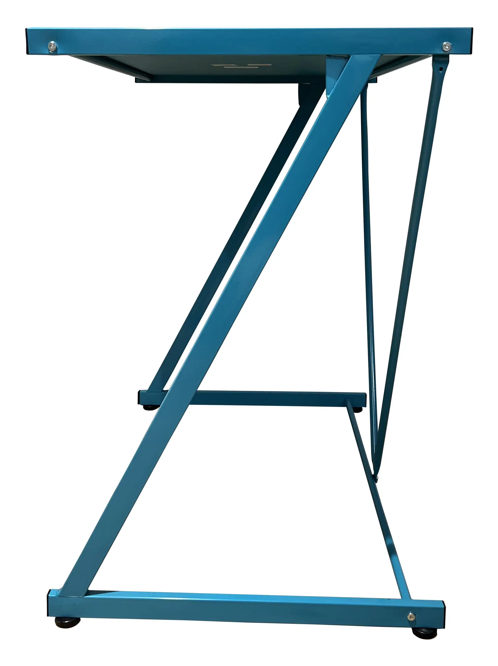 Z-förmiger Studenten tisch, blau