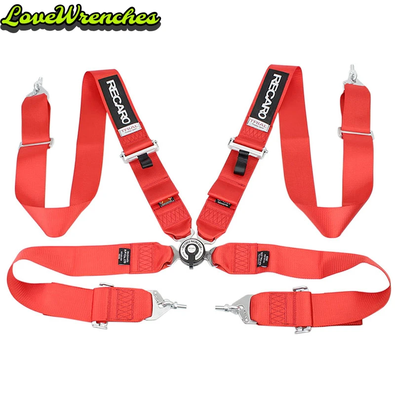 Universal Seat Belts Style Competition Car Seat Belt Harness with Camlock Quick Release  Seat Belt Racing Harness Safety Belt Se