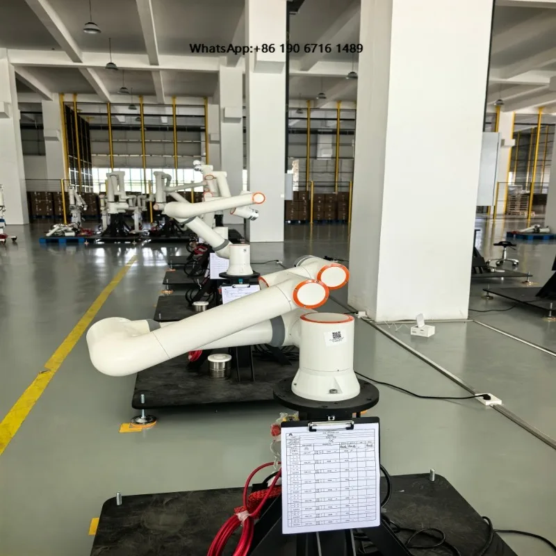 6 Axis Industrial Robot Arm With Built-in AI Vision & Force Control for CNC Tending Pick Place Welding Automation