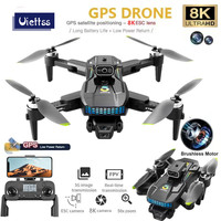 New XT505 GPS Drone 8K Professional Dual Camera 5G WIFI FPV Optical Flow Obstacle Avoidance Brushless Motor Quadcopter RC Dron