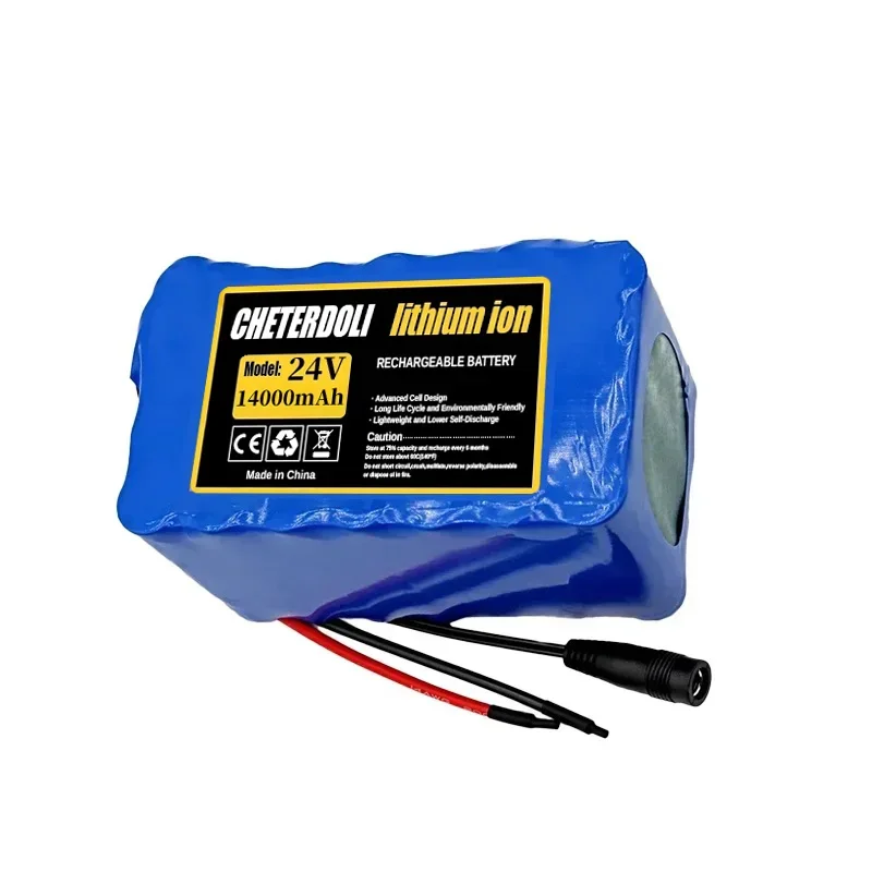 18650 7S5P 24 فولت 14000 مللي أمبير بطارية ليثيوم أيون قابلة للشحن سعة كبيرة للدراجات البخارية للكراسي المتحركة الكهربائية 24 فولت. #3