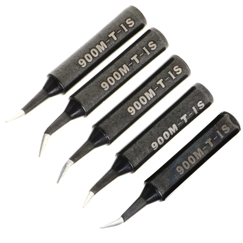 5 Pcs Solder Soldering Iron Tip 900M-T-SI For Hakko Saike 936 852d+ 90