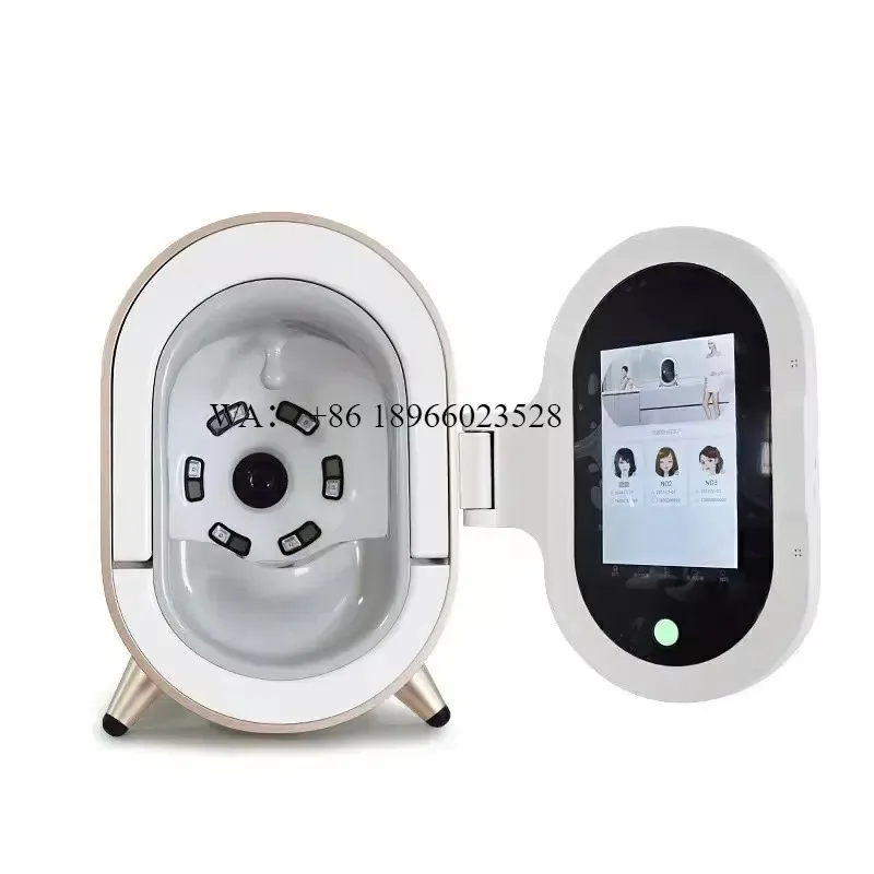 WMWMNU Portable Face Analyzer Device for Facial Care Analysis Salon Test Equipment