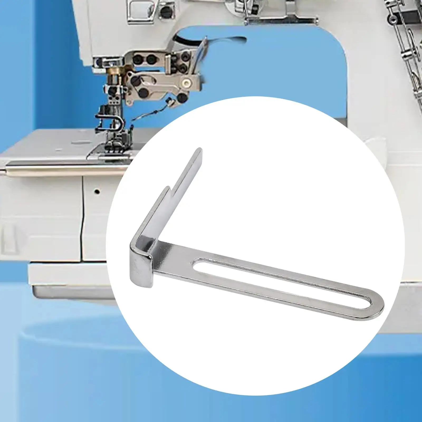 L Type Seam Gauge Covering Stitch Machine Quilting Foot Sewing Machine Attachments Edge Stop Machine Flat Lock Covering Stitch