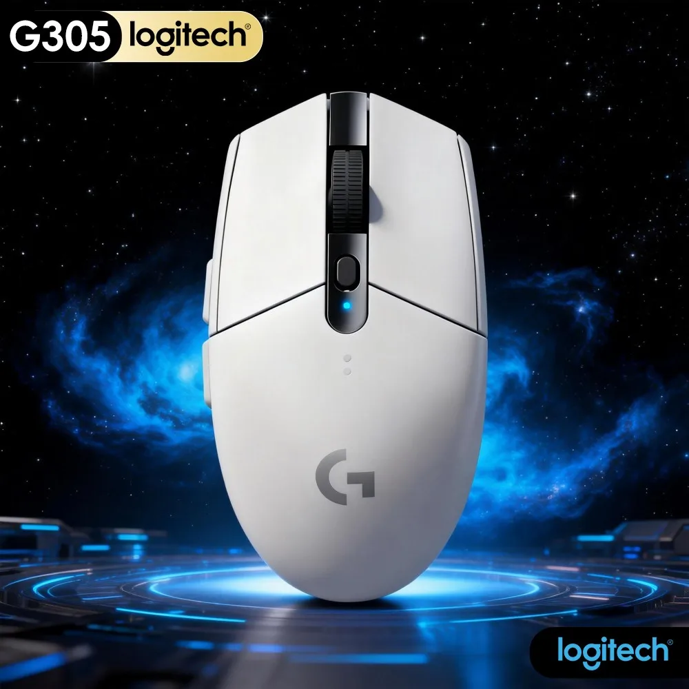 G305 Logitech LIGHTSPEED Pro Gaming Mice HERO 12000 DPI 6 Programmable Buttons 250H Battery Compatible PC Mac Devices