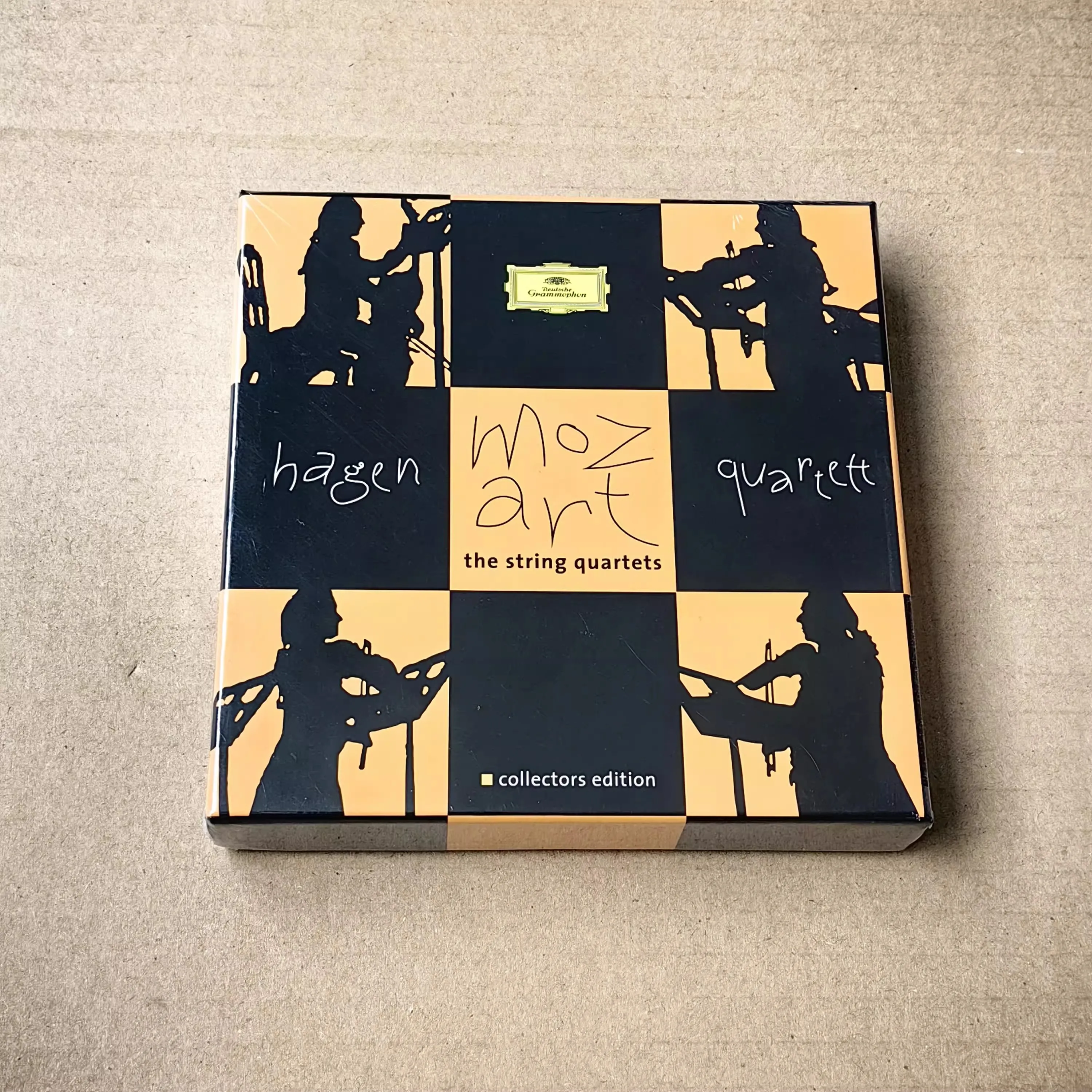 

Classic Hagen Quartett Music CD Mozart The String Quartets Album Allegro 7pcs Music Record Cosplay Walkman Car Soundtracks Box