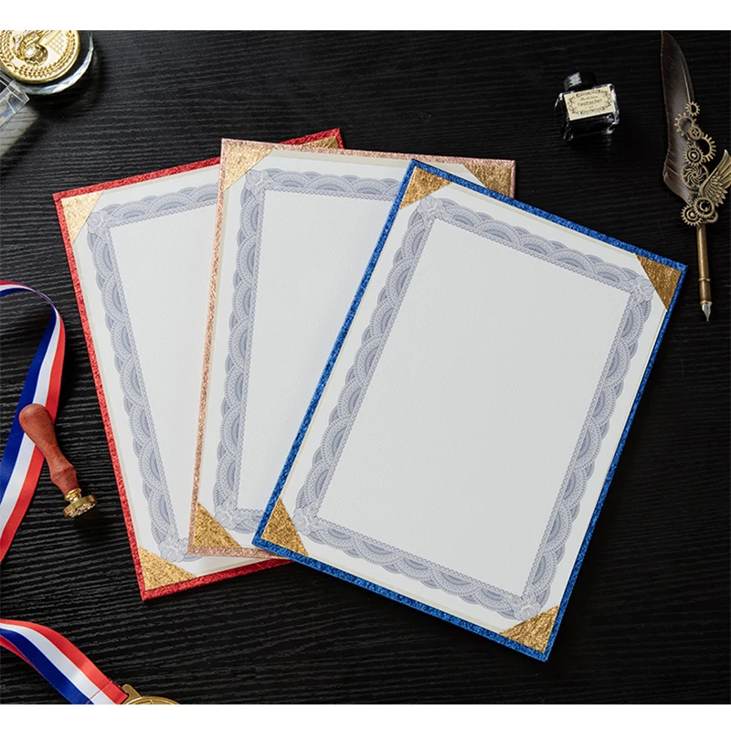 A4 Hang On Wall Certificate Photo Frame For Authorization Graduation Honor