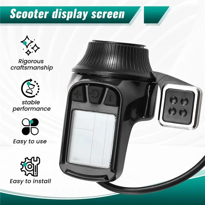 ABVH-LCD Display For INOKIM OXO Electric Scooter 60V Throttle Dashboard Accelerator Spare Parts Accessories view 4