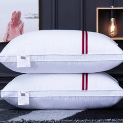 FAMCX GJILY Orthopedic Cervical Pillow Bedroom Bed Pillow Inner for Home Hotel Bed Sleeping Pillows Low-Middle-high Pillow Core