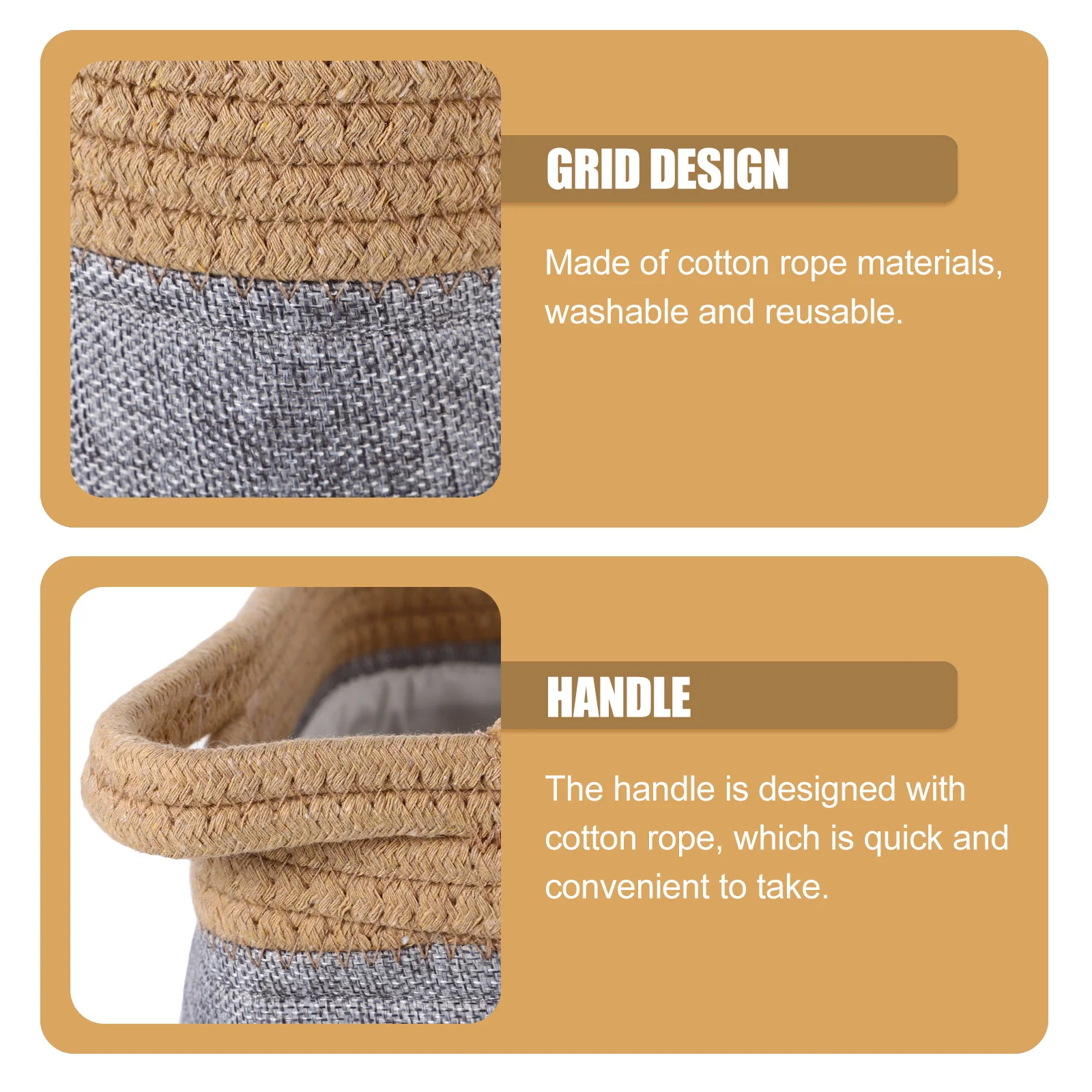 

Nordic Style Laundry Basket Washable Reusable Cloth Organizer for Clothes Socks Shoes Household Sundries Storage