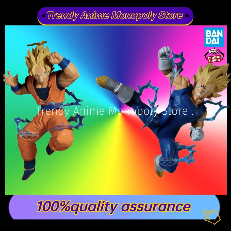 

Оригинальная коллекционная фигурка Bandai Banpresto: Супер Сайян Сон Гоку и Вегета из аниме Dragon Ball Z, модель, игрушка, подарок DT