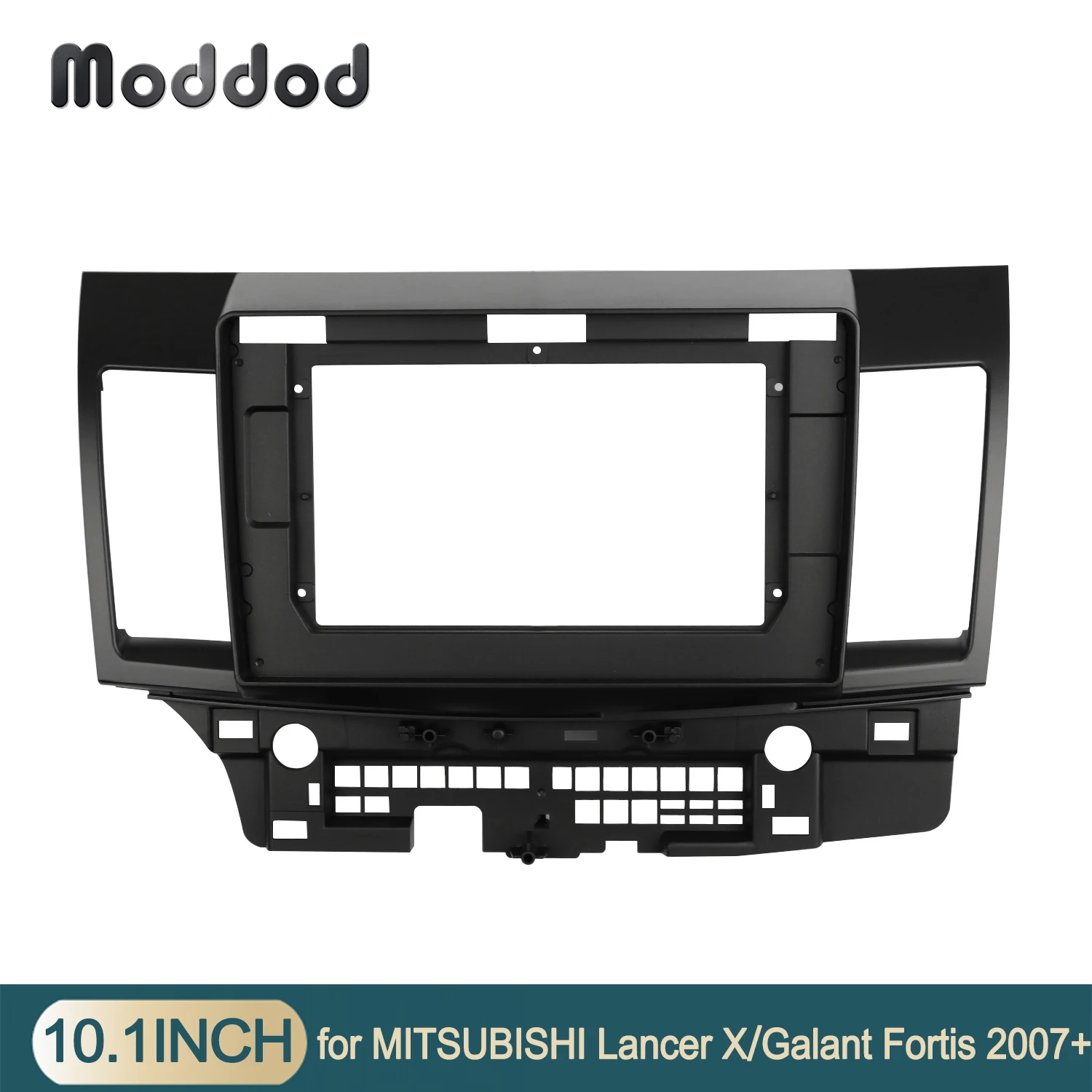 Double Din 10.1inch Radio Fascias Fit For Mitsubishi Lancer Galant Fortis Inspira Dashboard Installation Trim Kit Frame Bezel