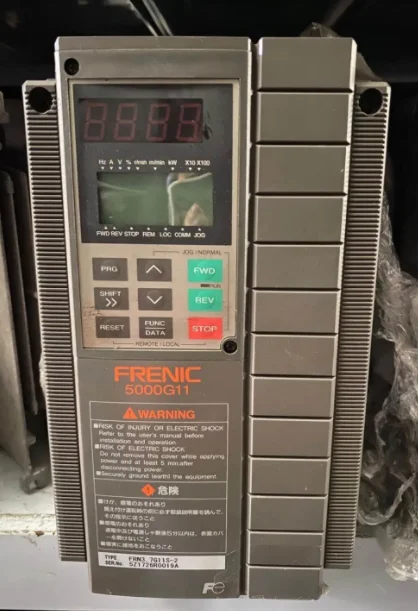 

FRN3.7G11S-2 inverter , In good working condition, free shipping a