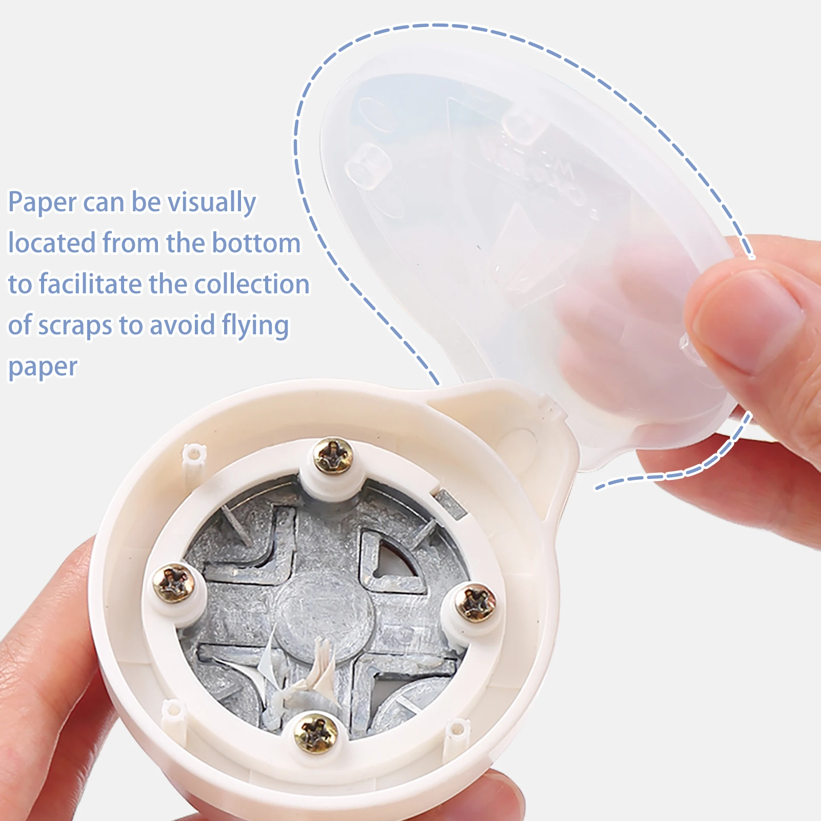 KW-TRIO Corner Rounder Punch 4 in1 R4/R7/R10mm+Inside Rounded Corner Paper Corner Trimmer Cutter for Card Craft Scrapbook Making