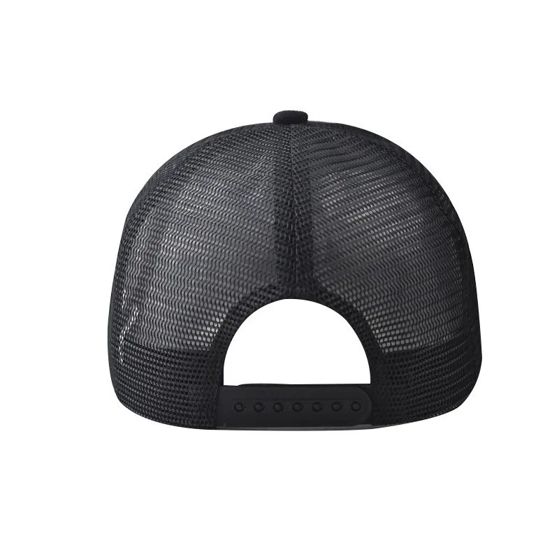 Summer round logo breathable quick-dry baseball cap mesh versatile sports sun hat casual running hat
