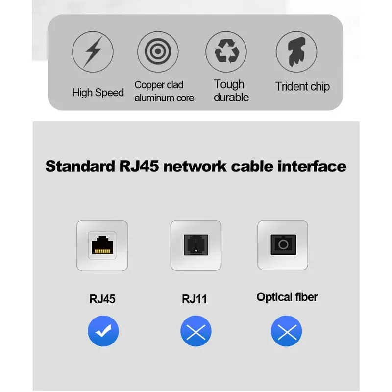 1/2/3/5/10/15/20/25/30/50 متر Cat6 كابل إيثرنت RJ45 UTP 1000Mbps سلك الشبكة LAN سلك الإنترنت الرصاص الحبل راوتر كابل الكمبيوتر
