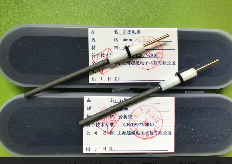 

Graphite electrode. Graphite to electrode. Graphite rod electrode. Specification: 4mm * 60MM.