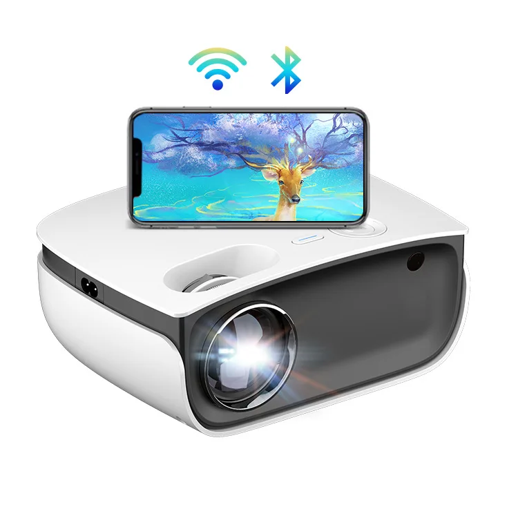 New Product RD-850 Mass Production 720P HD Cross-Border Exclusive Home Theater Projector with 3D Built-In and CRT