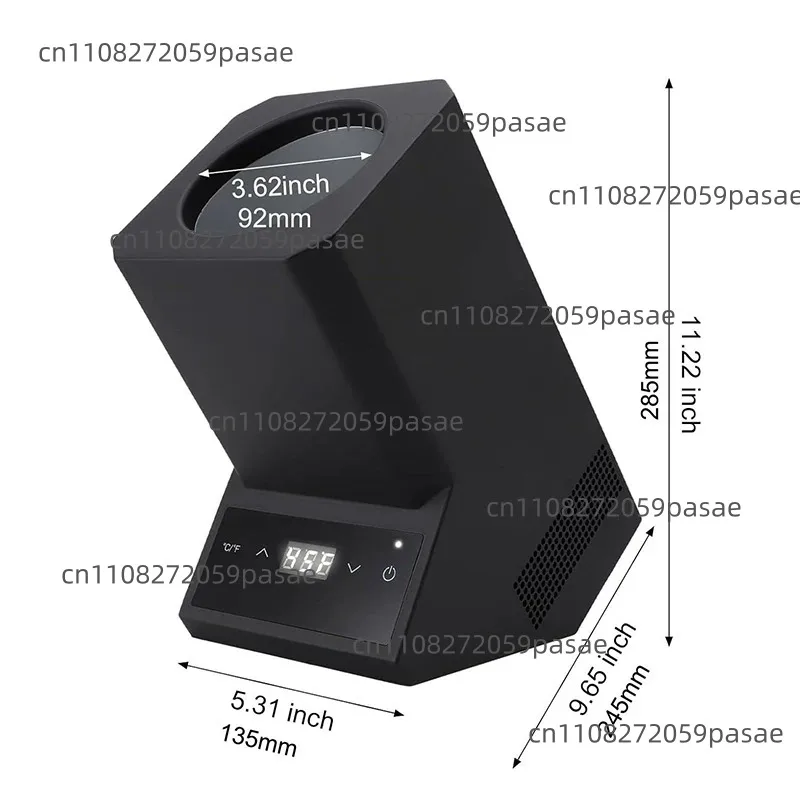 

Compact Dual-Use Ultra-Slim Wine Cooler with Constant Temperature Control Mini Wine Refrigerator for Home and Car Use