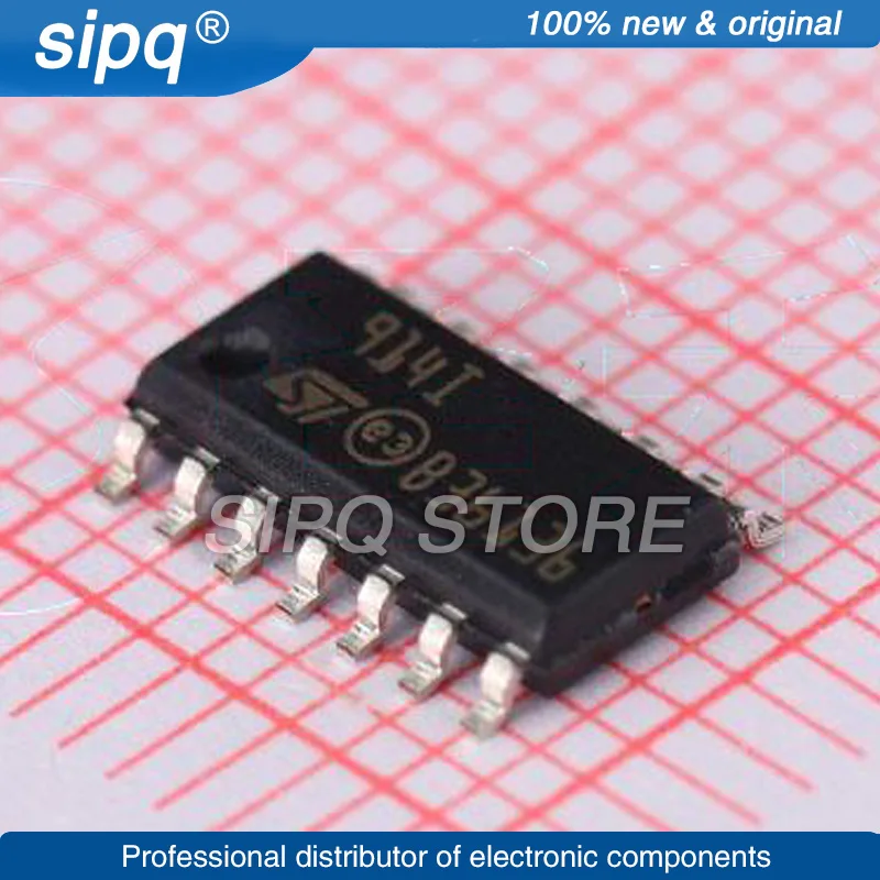 

10PCS/LOT TS914IDT TS914I 1PA QUAD 1.4MHZ SO-14 OPERATIONAL AMPLIFIER Brand New Original In Stock Authentic Product IC