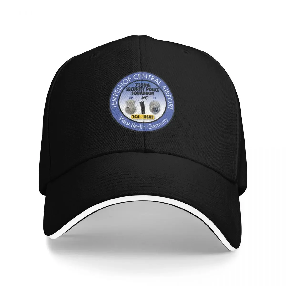 

7350th Security Police Squadron, SP/IP Tempelhof Central Airport - TCA Baseball Cap Uv Protection Solar Hat Women's 2025 Men's