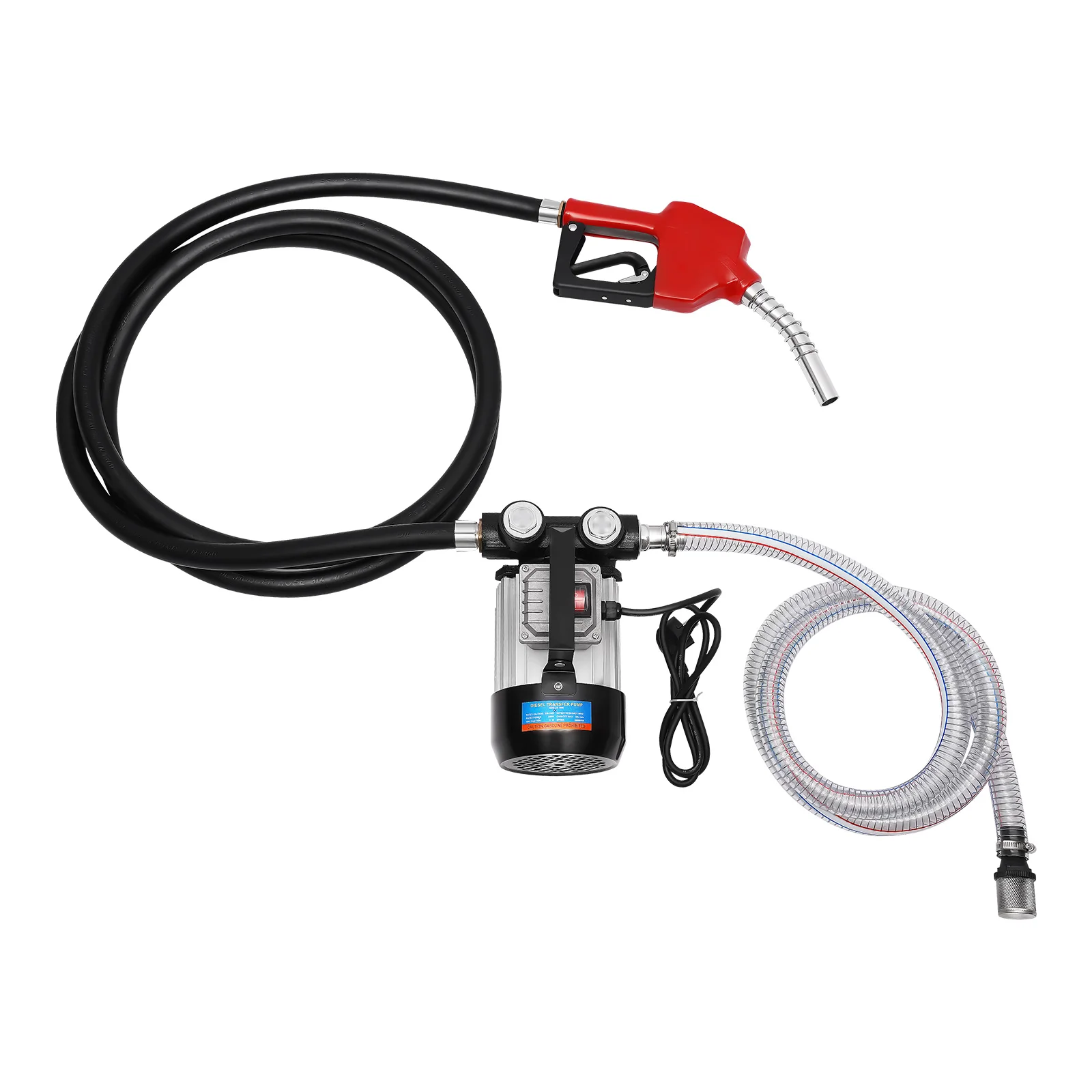 60L/min Dieselpumpe Selbstansaugend Zapfpistole Promote Ölpumpe Tankstelle 230V