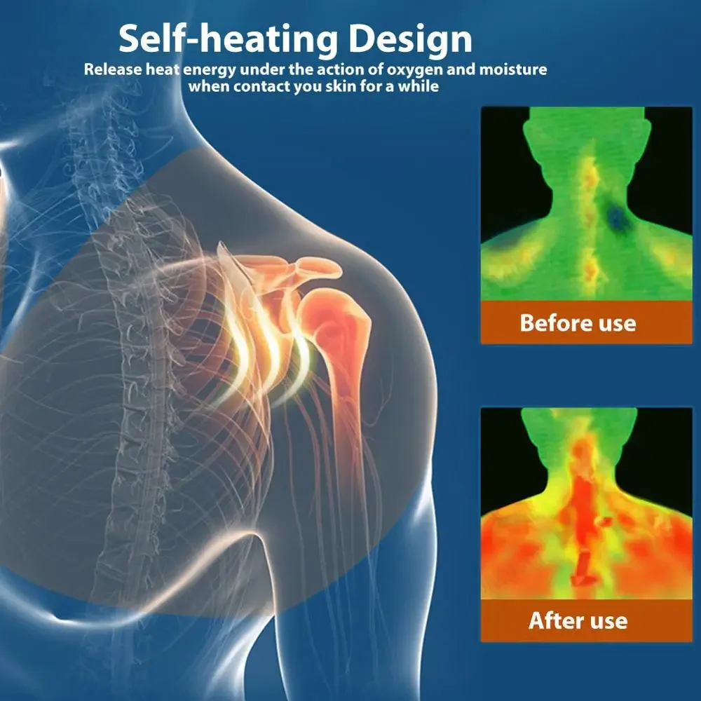 Self-heating Shoulder Protector Belt Adjustable Shoulder Neck Massager Relief Fatigue Pad Therapy Pain Relax Muscle Health Care