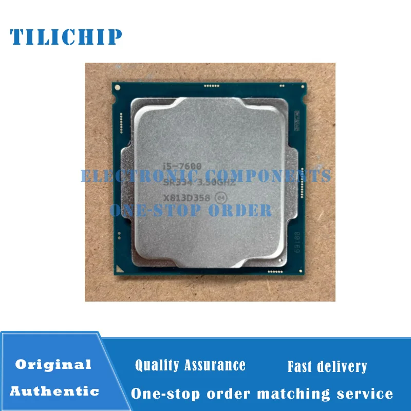 

Процессор Intel Core i5-7600, 3.5 ГГц, 6 МБ кэш-памяти, 65 Вт, четырехъядерный, четырехпоточный, сокет LGA 1151