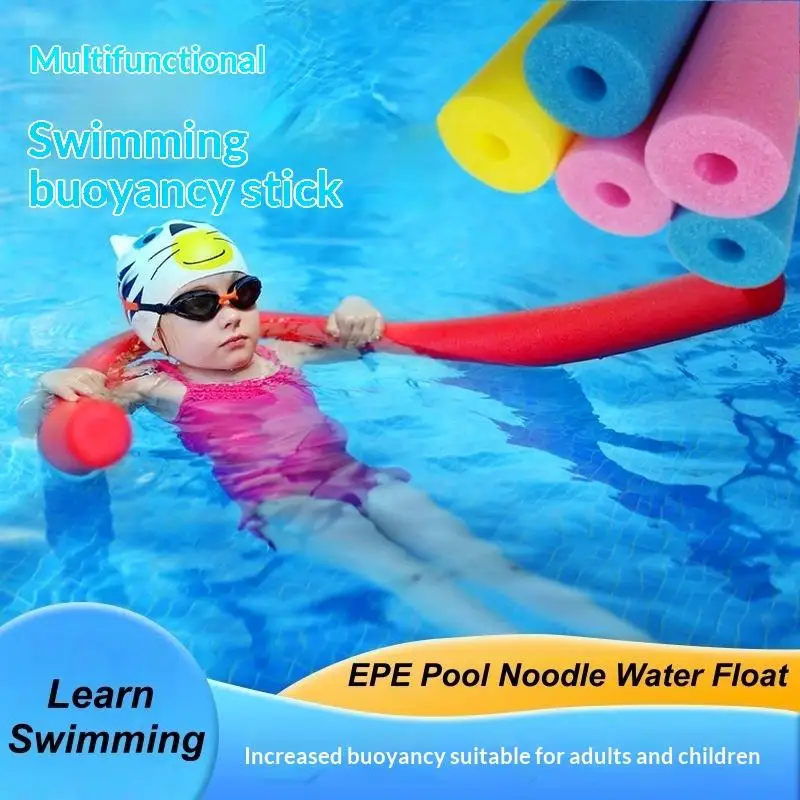 1Pcs Colorful Hollow Foam Pool Swim Noodles High Buoyancy For Kids And Adults