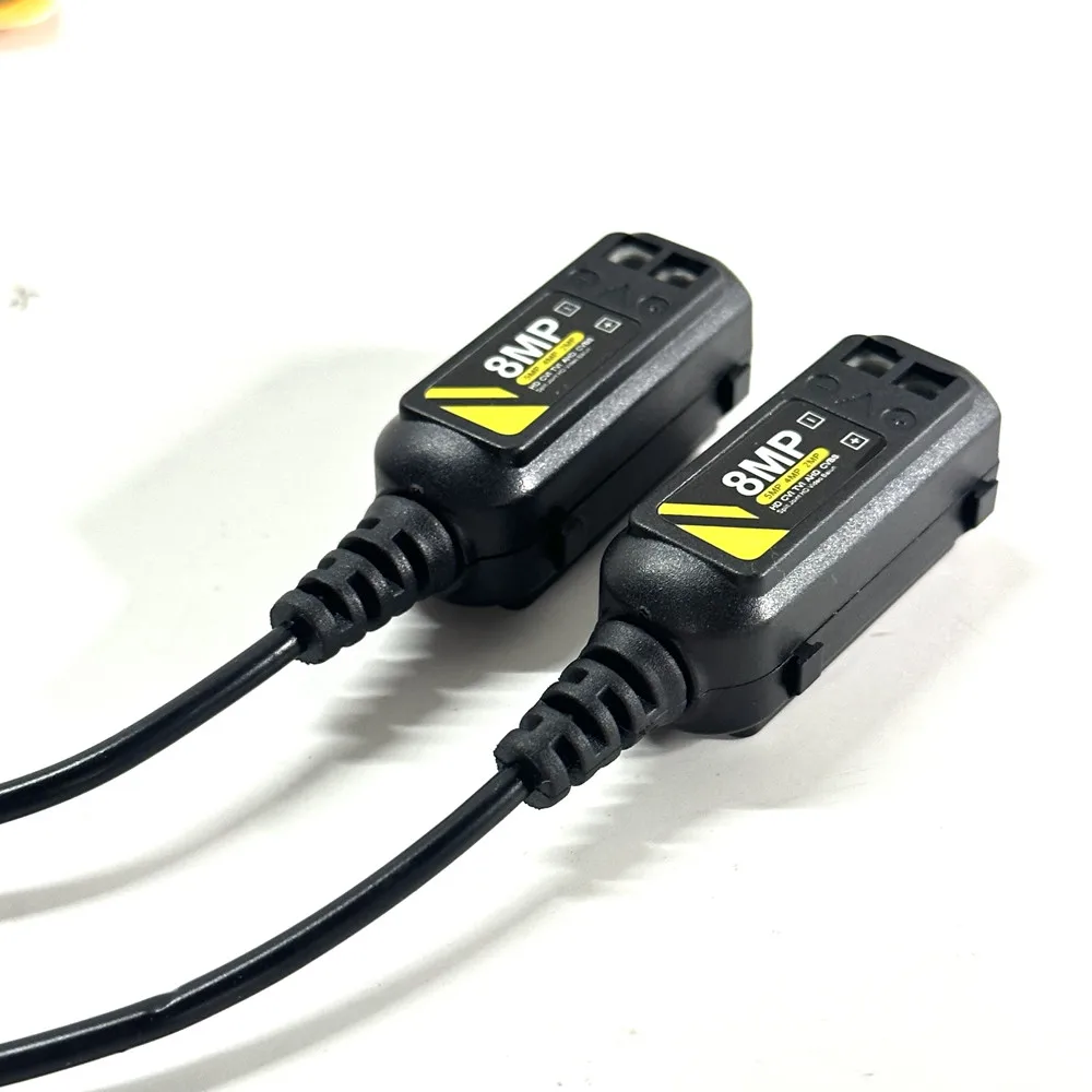 8MP HD BNC Video Balun Connector Passive Transceiver UTP Balun Male BNC CAT5 Cable for CCTV Camera Accessories