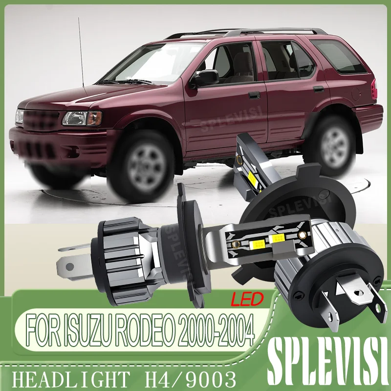 12v Easy Installation No Wiring Confusion​ Brighter h4/9003 LED Headlight hi/low beam For Isuzu RODEO 2000 2001 2002 2003 2004