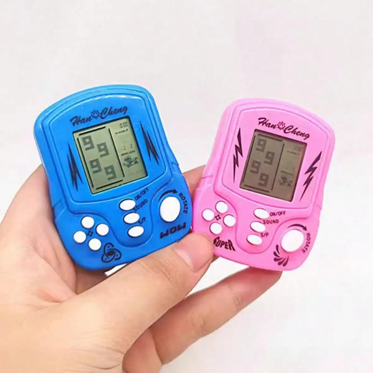 Consola de juegos portátil para niños, juegos clásicos nostálgicos de bolsillo, PSP, tetris, 1 piezas, 4 colores, 23 categoría