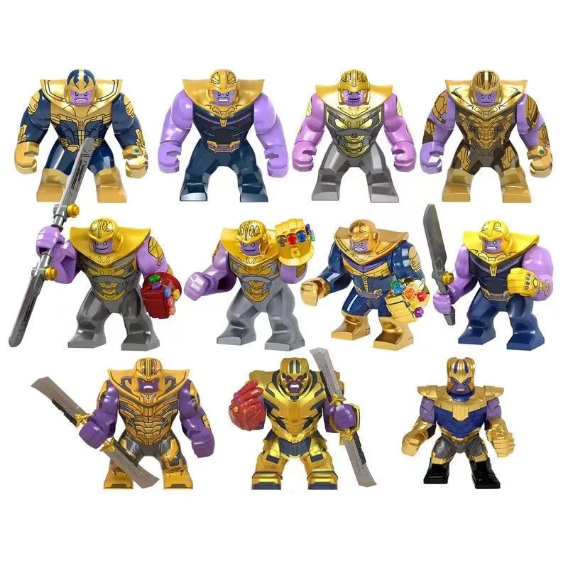 Bausteine Superhelden Anti-Hulk Mech Thanos Spider-Man City Geschenk Venom Spielzeug Kindergeburtstagsgeschenk – Detail 3