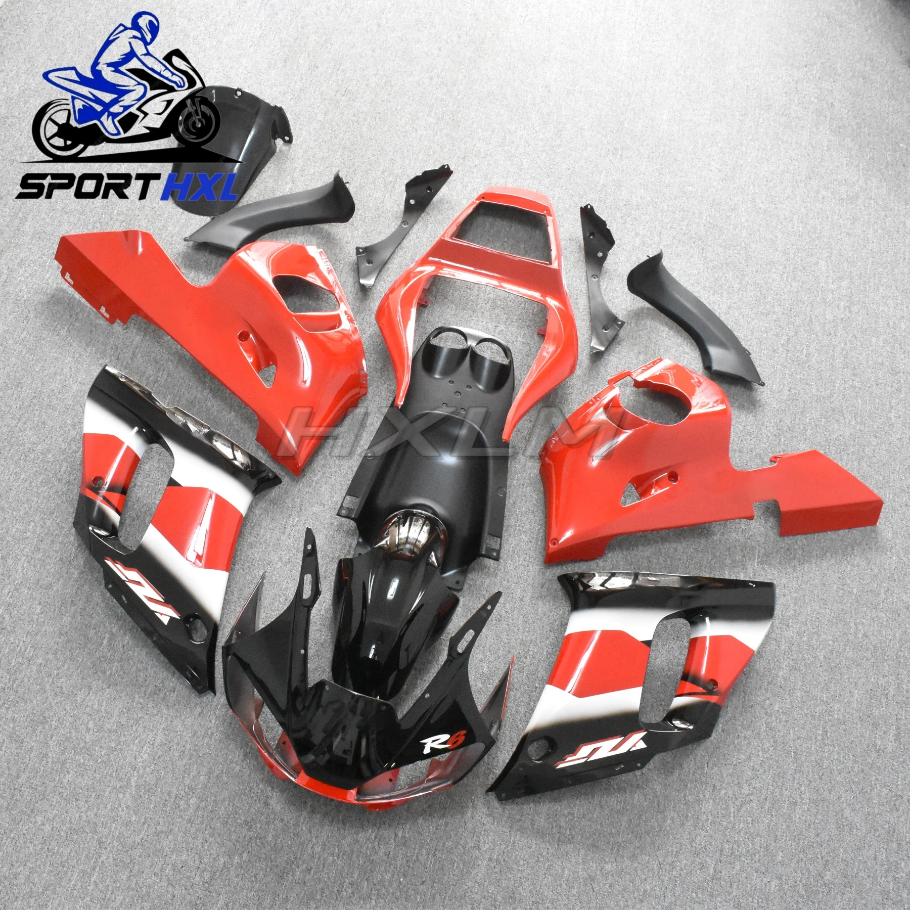 

ABS Accessories Body Kits for YAMAHA R6 Fairing 1998 1999 2000 2001 2002 Fit YZF R6 Fairings 98 99 00 01 02 Fairings Kits