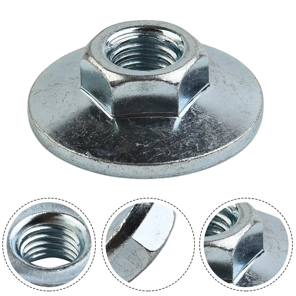 High Quality Hot New Nice Pratical Angle Grinder Disc Part Nut Quick Change Quick Release Silver Supplies Tool 1pc